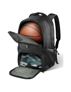 Mochila de Baloncesto BROTOU 35L con Compartimento para Zapatos