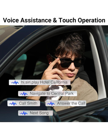 Gafas de sol inteligentes GetD GD04 con Bluetooth 5.4