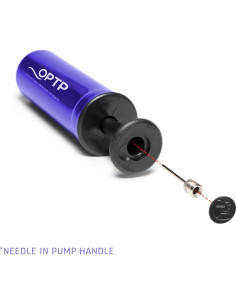 Bomba de Inflar con Aguja OPTP - Manual para Pelotas Pequeñas 2