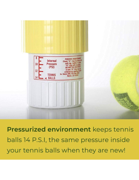 Conservador de Pelotas de Tenis Gexco GEXTBS001 Presurizado