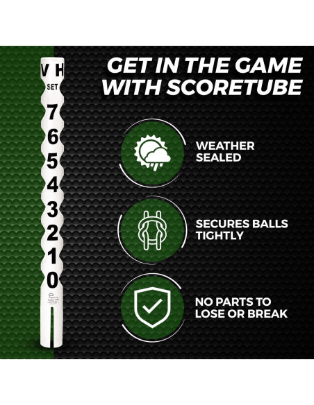 Marcador de Puntuación para Tenis Tourna SC-BK Negro