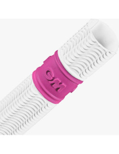 Empuñadura de Cricket GM Ripple Goma Hombres Blanco/Púrpura 2