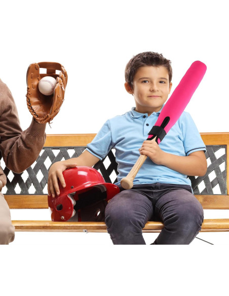 Funda Calentadora de Bate de Béisbol Sanwuta 2 Pcs Rojo