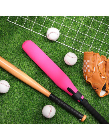 Funda Calentadora de Bate de Béisbol Sanwuta 2 Pcs Rojo