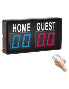 Marcador Electrónico Ledbrigym con Control Remoto 21.6x11.2cm