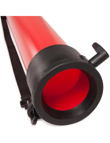 Tubo de Recogida de Pelotas de Tenis GAMMA 18 Pelotas Rojo