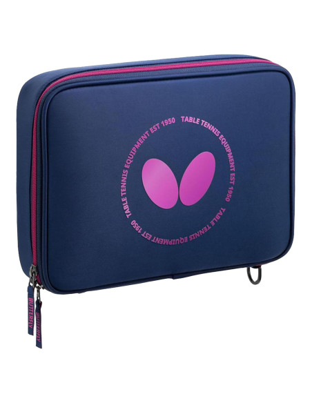 Funda Butterfly SU Acolchada para Raquetas - Marino-Rosa