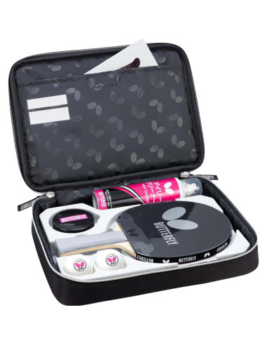 Funda Butterfly SU Acolchada para Raquetas - Marino-Rosa