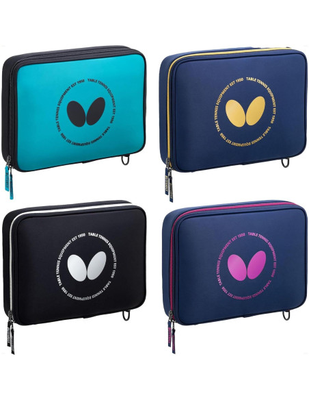 Funda Butterfly SU Acolchada para Raquetas - Marino-Rosa