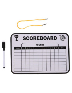 Tablero de Puntuación de Golf POPETPOP Borrable 25x17 cm