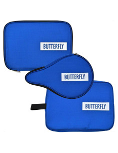 Funda de Tenis de Mesa Butterfly Azul Real para 2 Palas