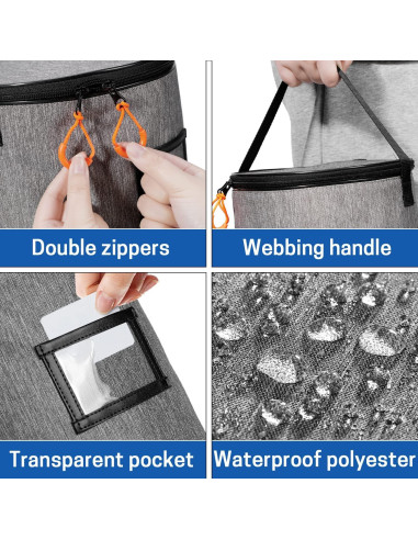 Cesta de Pelotas de Tenis VISEMAN 45 Pelotas Capacidad 36.8cm