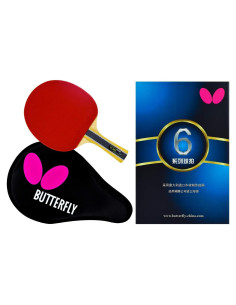 Set de Palas de Ping Pong Butterfly B603FL con Funda