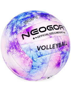 Balón de Voleibol de Playa NEOGOAT Morado Tamaño Oficial 2