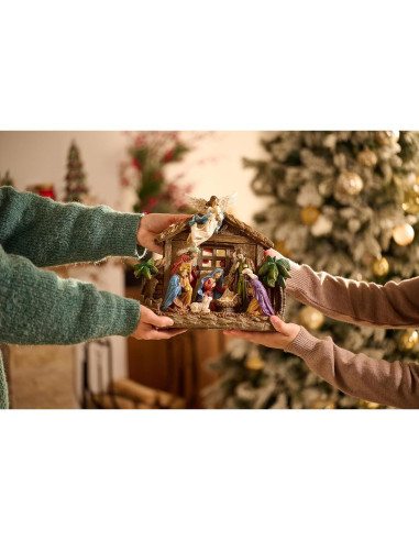 Figuritas de Natividad Valery Madelyn con Luces LED 27 cm