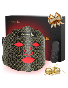 Máscara de Terapia de Luz Roja Lanieney 7 Colores para Piel