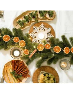 Guirnalda de Naranja Seco NRSOMOO 3 Metros con Canela 2