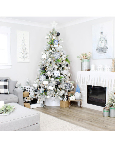 Adornos Navideños AuldHome Jumbo - Paquete de 3, 20.32 cm