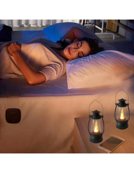 Linternas Mini LED Reperla 6 Pcs 7 cm Decorativas para Interiores