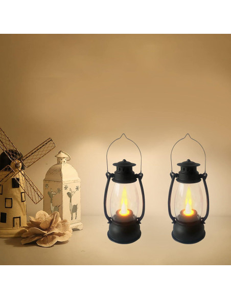 Linternas Mini LED Reperla 6 Pcs 7 cm Decorativas para Interiores