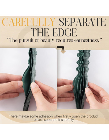 Conjunto 6 Adornos Navideños de Panal 3D OuMuaMua