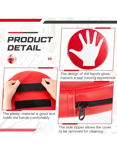 Almohadilla de Bloqueo de Voleibol Relaxgiant 30 cm Entrenamiento