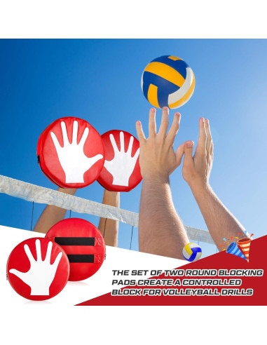 Almohadilla de Bloqueo de Voleibol Relaxgiant 30 cm Entrenamiento