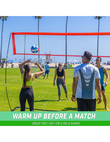 Red de Entrenamiento de Voleibol GoSports 6.1 m Ajustable
