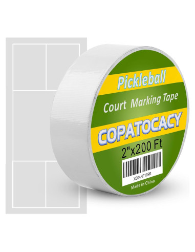 Cinta para Cancha de Pickleball Copatocacy 5.08 cm x 61 m
