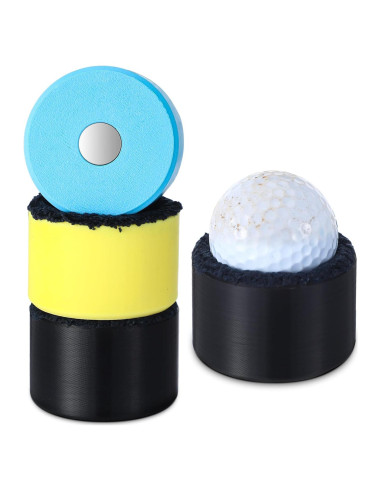 Limpiador de Pelotas de Golf Magnético Zhehao 3 Pcs 5.3 cm