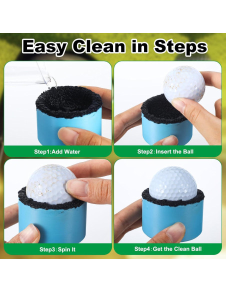 Limpiador de Pelotas de Golf Magnético Zhehao 3 Pcs 5.3 cm