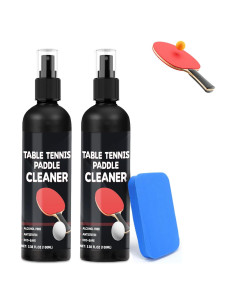 Kit Limpiador de Raquetas de Tenis de Mesa DINGSEN 100ml + Esponja
