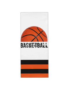 Toalla de Mano Bassyil Microfibra 30x70cm Baloncesto