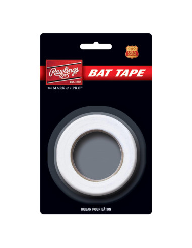 Cinta para Bate Rawlings 1.9 cm x 76.2 cm Blanco Béisbol/Sóftbol
