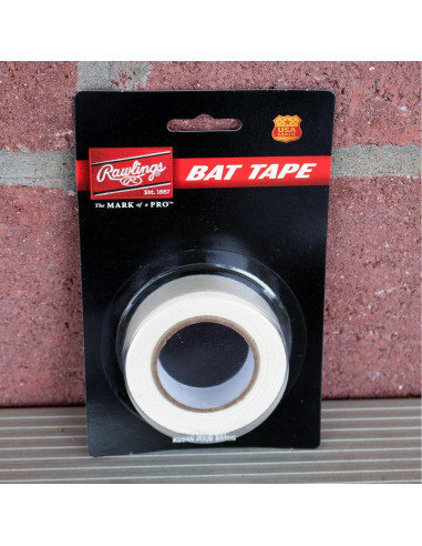 Cinta para Bate Rawlings 1.9 cm x 76.2 cm Blanco Béisbol/Sóftbol