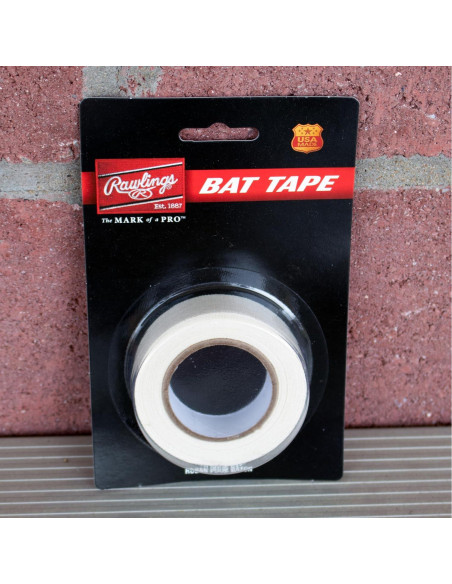 Cinta para Bate Rawlings 1.9 cm x 76.2 cm Blanco Béisbol/Sóftbol