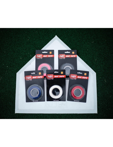 Cinta para Bate Rawlings 1.9 cm x 76.2 cm Blanco Béisbol/Sóftbol