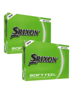 Pelotas de Golf Srixon Soft Feel 2025 - Paquete de 24
