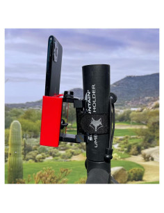 Adaptador para Carro de Golf Desert Fox - Soporte Teléfono Rojo