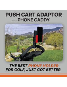 Adaptador para Carro de Golf Desert Fox - Soporte Teléfono Rojo 2