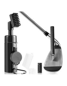 Cepillo Limpiador de Palos de Golf Wynaura con Afilador