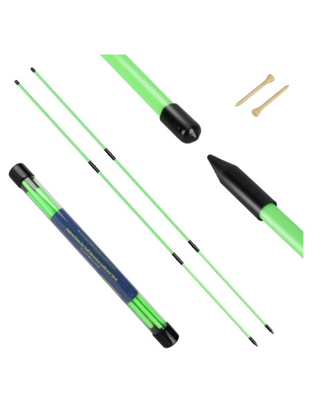 Paquete de 2 Palos de Alineación de Golf Kojcijs KOJ09