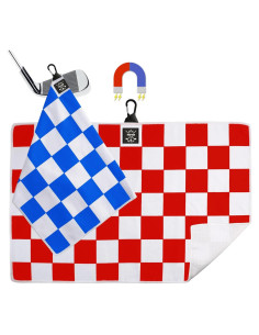 Toalla de Golf Magnética Viddett 61x41cm 2 Pcs Microfibra