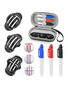 Conjunto de Marcadores de Bola de Golf chfine con Plantillas