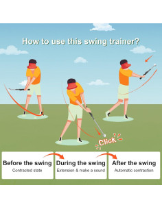 Entrenador de Swing de Golf Beauyist Profesional Diestro 2