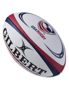 Pelota de Rugby Gilbert USA Omega Match Tamaño 4