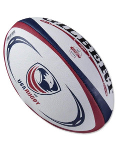 Pelota de Rugby Gilbert USA Omega Match Tamaño 4 2