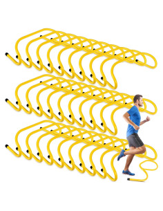 Obstáculos de Agilidad Wettarn 30 Pcs 15.24 cm Amarillo