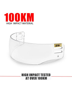Visor de Hockey GY HV-V600 Antivaho y Antirayaduras 2