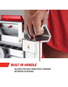 Bloques de Salida F4 Gill Athletics para Atletismo - Rojo 2